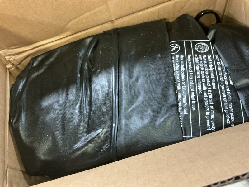Condition photo showing Good Condition for soundasleep products dream series luxury air mattress, comfortcoil technology, built-in high capacity pump for home, camping- double height, adjustable, inflatable blow up, portable - full size full black
