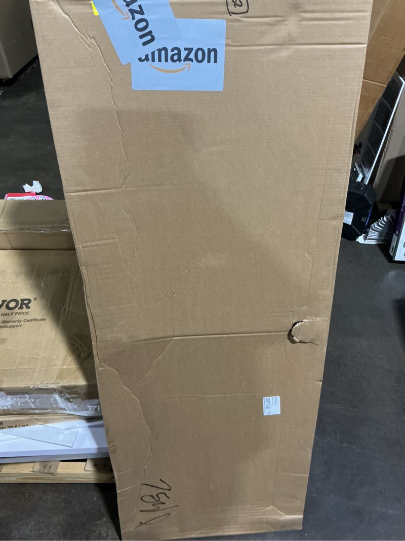Condition photo showing Good Condition for vevor aluminum dunnage rack, 60” x 20” commercial food floor rack, 12” off the floor, 1800 lbs capacity all-welded aluminum storage, for storage in restaurants, kitchens, garages and vehicles 60” x 20”x 12” 1800lbs