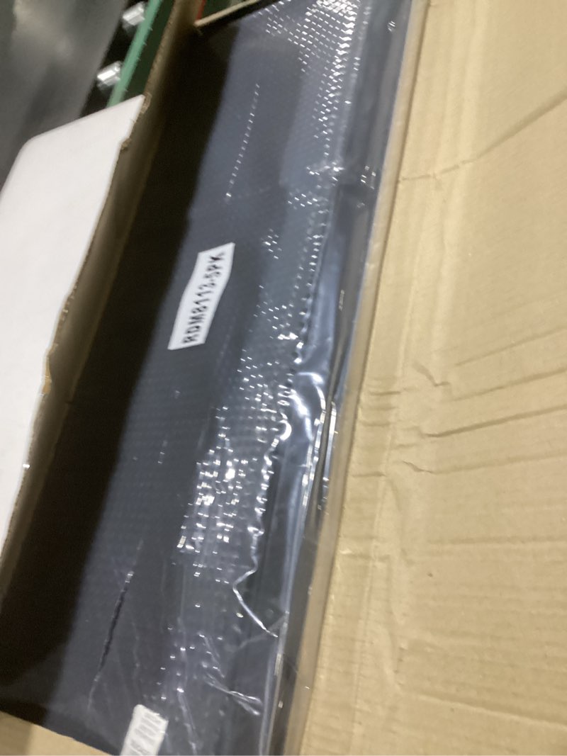 Condition photo showing New/Like New for Ottomanson All-Weather Bullnose Rubber Stair Treads – Non-Slip Step Mats for Wooden, Concrete, or Outdoor Stairs, Easy Maintenance, Tool-Free Placement, Pack of 5, 10" x 30", Black Grip Dots