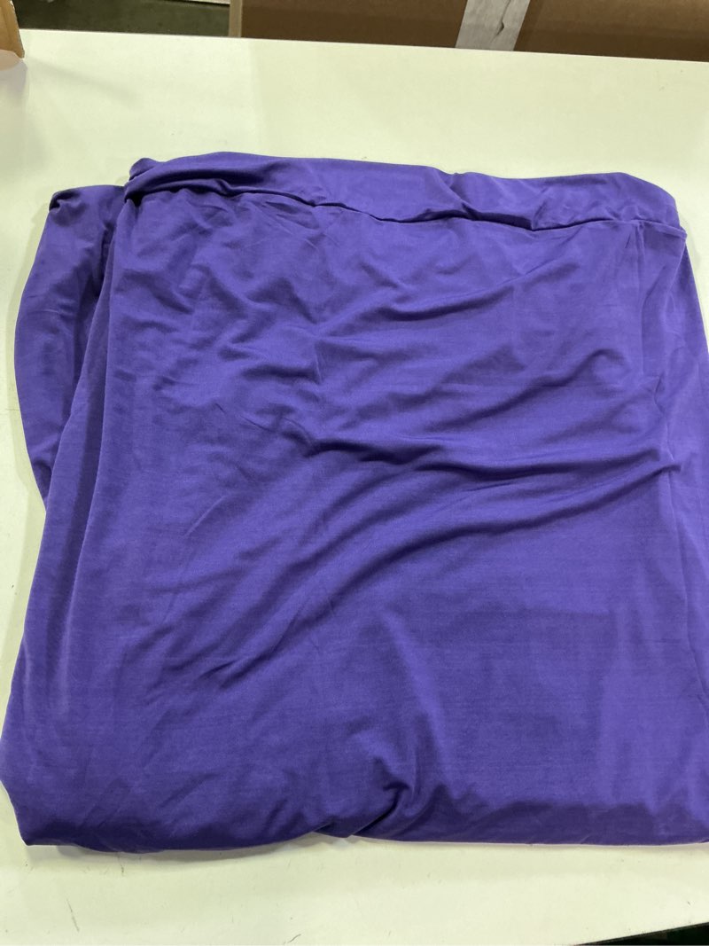 Condition photo showing Good Condition for JKDMJF 7.2 FT Purple Arch Backdrop Cover Spandex Fitted Chiara Wedding Arch Backdrop Stand Covers fo