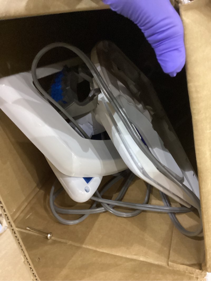 Condition photo showing As Is for Bissell Power Fresh Steam Mop with Natural Sanitization, Floor Steamer, Tile Cleaner, and Hard Wood Floor Cleaner with Flip-Down Easy Scrubber, 1940A PowerFresh Steam Mop