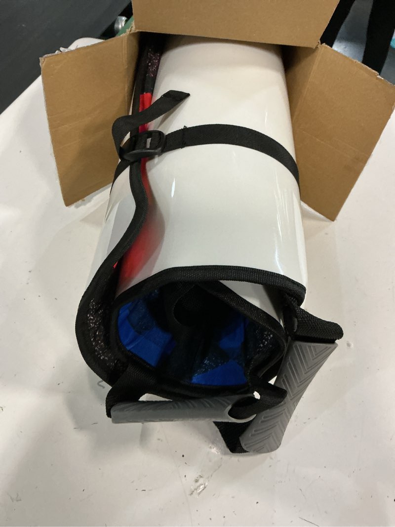 Condition photo showing Good Condition for WOOWAVE 45"×18" Foldable Snow Sled?Fits 2 Children or 1 Adult?Ultra Portable, Strong and Durable, Sturdy Fabric Stitching, Handles with Steering?Kid's Winter Fun?Black ?