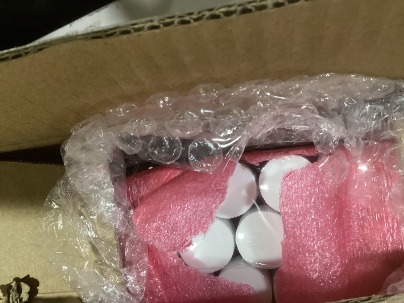Condition photo showing Good Condition for 30ml clear glass vials with screw caps and plastic stoppers, small liquid sample vial, glass tubes, leak-proof vial, 25pcs(white cap) 30ml clear 25