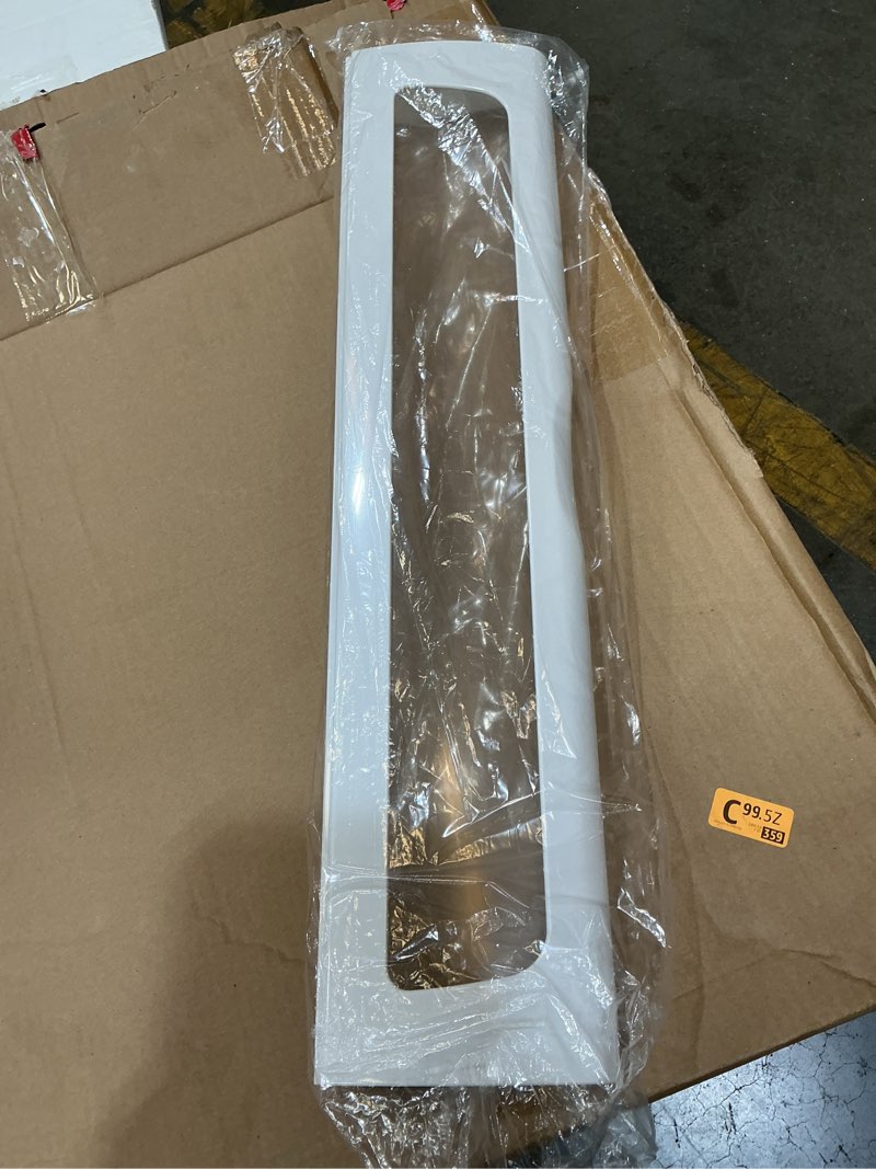 Condition photo showing Good Condition for w10827015, ap5985816, 67005903 pantry drawer door cover (with transparent plastic sheet) compatible with kenmore, maytag, whirlpool, amana, jenn-air, kitchenaid, ikea, dacor, gaggenau refrigerator