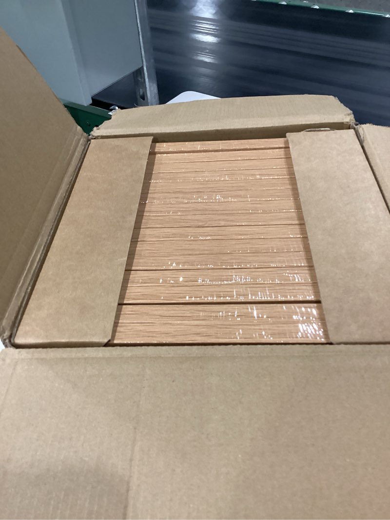 Condition photo showing New/Like New for memory island 8.5x11 photo frames for wall and tabletop display, 8.5 by 11 natural wood grain picture frames with hd plexiglass, set of 15 8.5x11'' natural wood grain