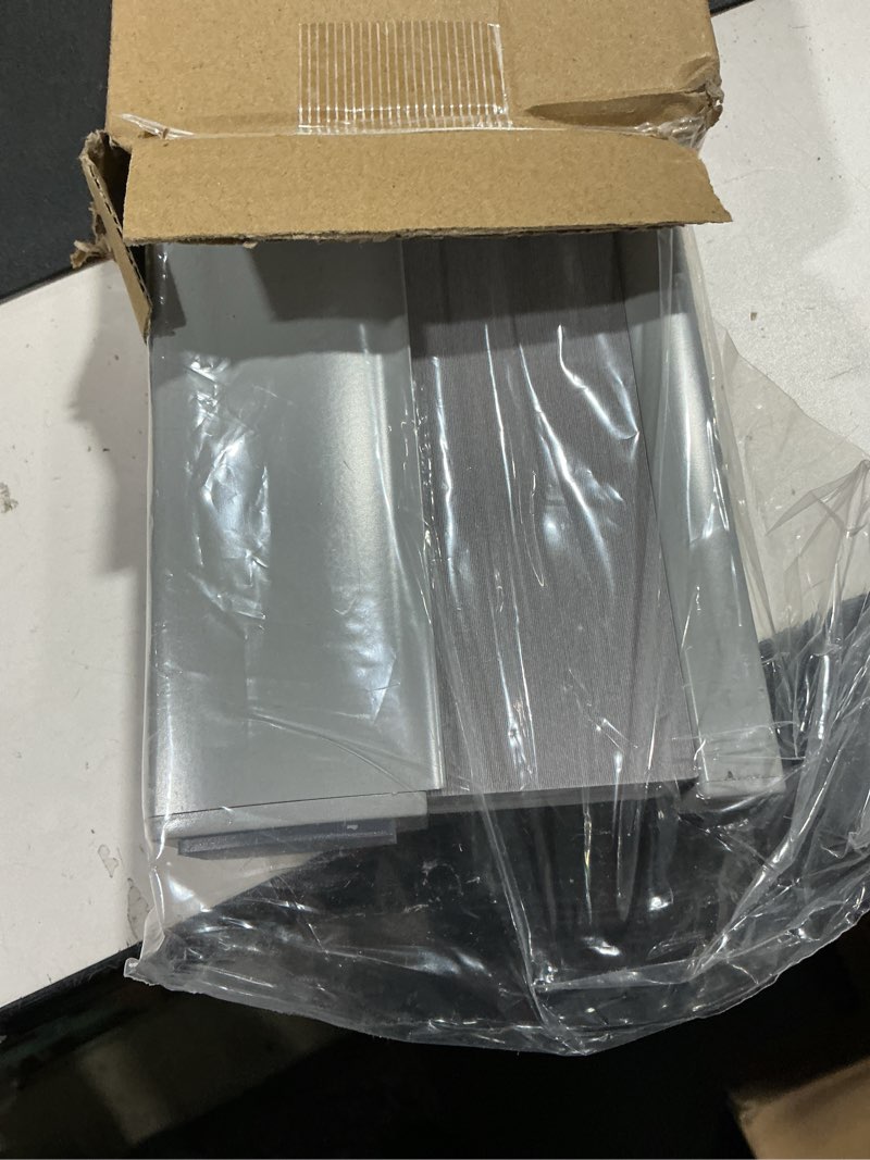 Condition photo showing Good Condition for no drill cellular shades for indoor windows, thermal insulating & noise reducing honeycomb blinds, free stop cordless blackout shades, grey, 35 1/2" w x 64" h 35 1/2"w x 64"h grey(blackout)