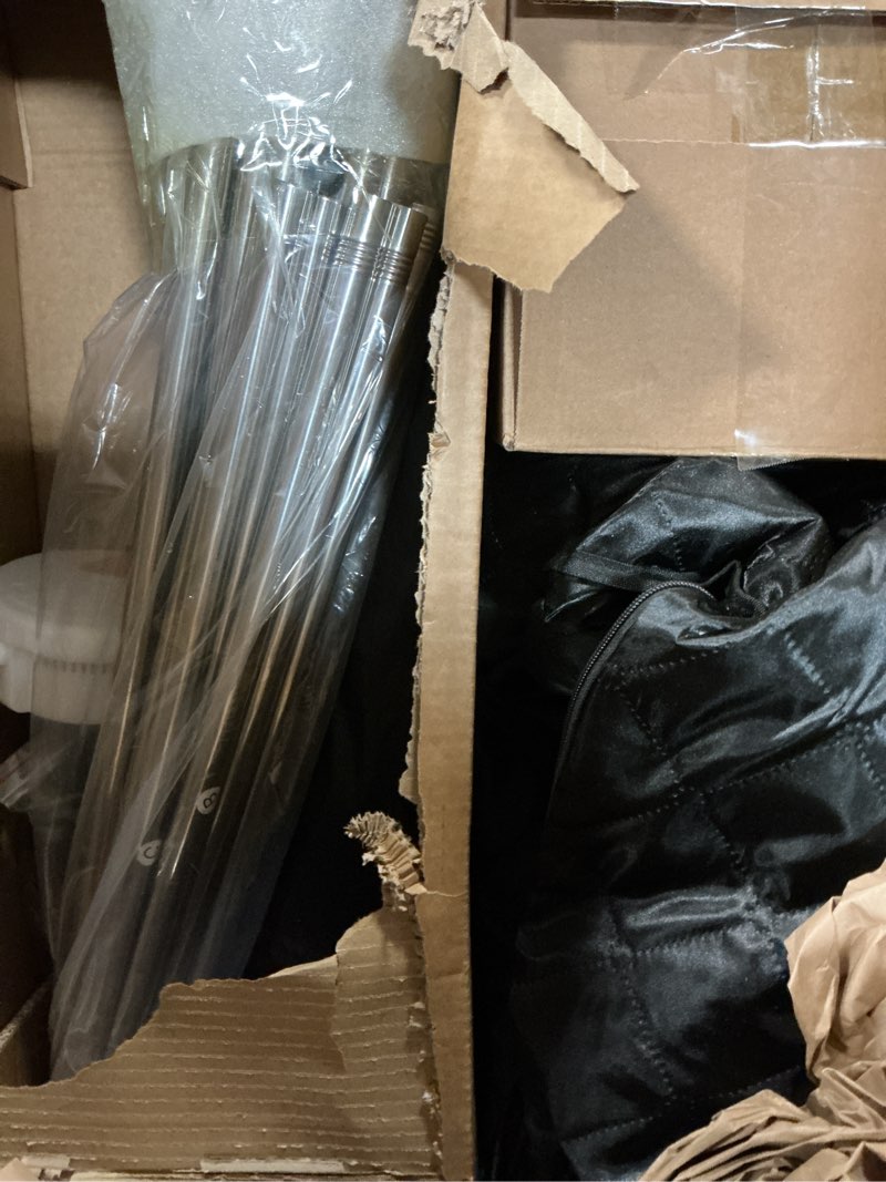 Condition photo showing Good Condition for Portable Steam Sauna for Home,Sauna Box with 9-level Heating,0-99 minute timer,Personal Sauna Tent for Home with 2.6L 1000W Steam Steamer,Remote Control,Folding Chair.Relax and Healthy at Home Sauna