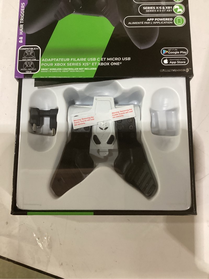 Condition photo showing As Is for Collective Minds Strike Pack Horizon M.O.D. Pack – Precision Paddle Controller Mod compatible with Xbox Series X|S and Xbox One, App-Enhanced Gaming with Anti-Recoil M.O.D.s, and Effortless Control