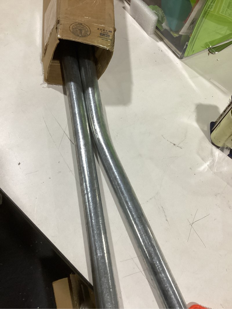 Condition photo showing As Is for 1 Lower, 1 Upper Trampoline Replacement Poles, Including The Screw - Only for Skywalker Trampolines