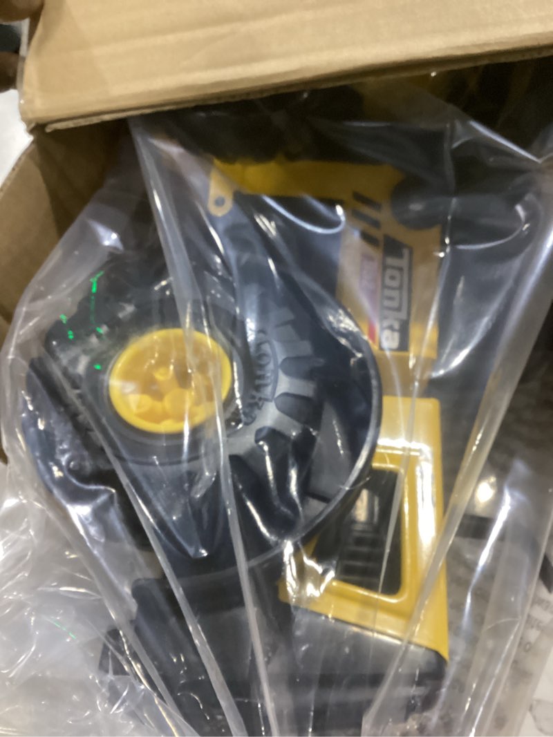 Condition photo showing Good Condition for Tonka Steel Classics Front Loader - Made with Steel & Sturdy Plastic, Yellow Toy Construction Truck, Boys and Girls, Kids, Toddlers, Ages 3+