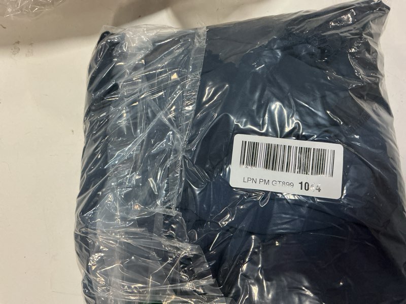 Condition photo showing New/Like New for pinup fashion plus size formal dress - evening wedding guest cocktail sequin chiffon long dresses with slit navy blue 16 plus