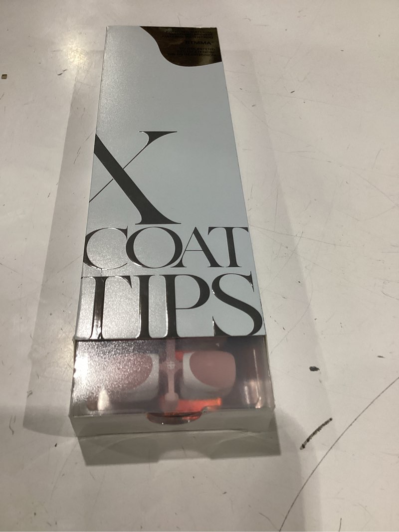 Condition photo showing New/Like New for btartboxnails xcoattips french tip nails - short press on nails, 160 pcs pink square soft gel nail tips pre-applied tip primer & base coat, no need file false nails for gift, 16 sizes 01 s - square white french in pink base