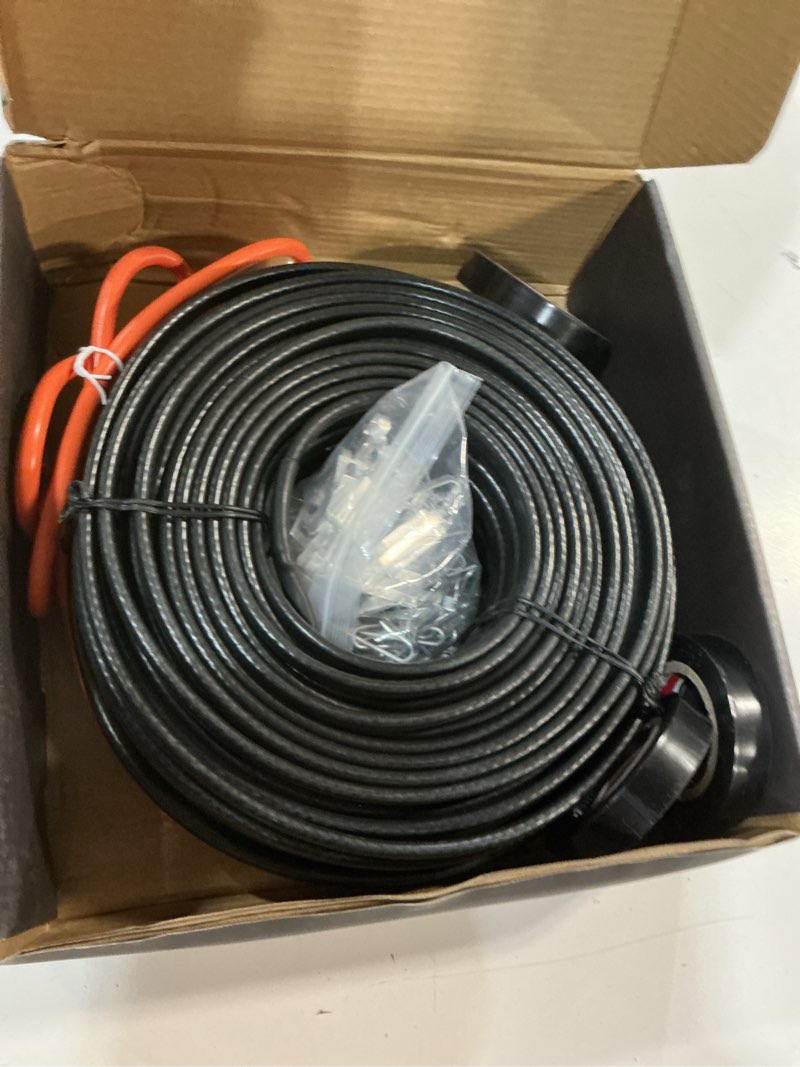 Condition photo showing New/Like New for 140FT Heating Cable for Metal and Plastic Home Pipes, Energy-efficient, Heat Tape for Water Pipes, Pipe Freeze Protection, Keeps Water Flowing at -40?, 120V