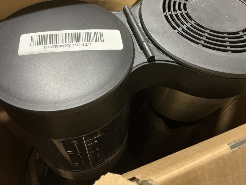 Condition photo showing As Is for OXO Brew 9 Cup Stainless Steel Coffee Maker