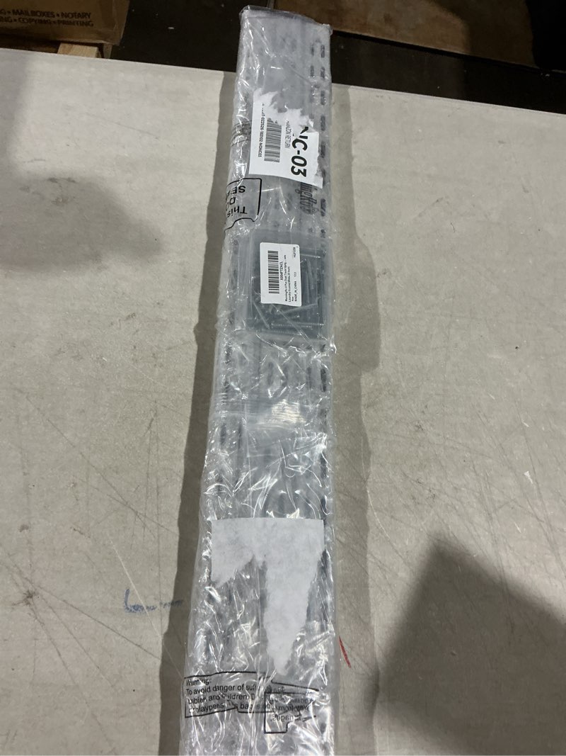 Condition photo showing As Is for MorningRo 6 Pcs Dual Track Upright Wall Shelving System Heavy Duty Support System Twin Slot Shelf Rail Shelf Standards for Pantries Linen Closets Laundry Rooms(White,25 Inch) 25 Inch White