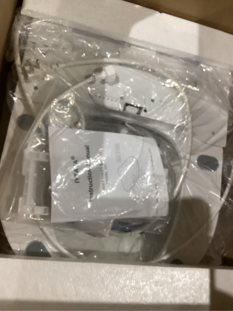 Condition photo showing Good Condition for Electric Bidet Toilet Seat, Warm Water with Air Dryer, Heated Seat and Slow Close Lid, Front and Rear Wash, LED Nightlight, Wireless Remote, Black, Round, 102D