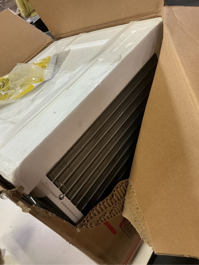 Condition photo showing Good Condition for 6,000 btu window air conditioner, 3-in-1 ac unit with dehumidifier for bedroom/small room (up to 250 sq. ft.), quiet & energy saving window ac with remote, 24h timer, installation kit included 6000 british thermal units