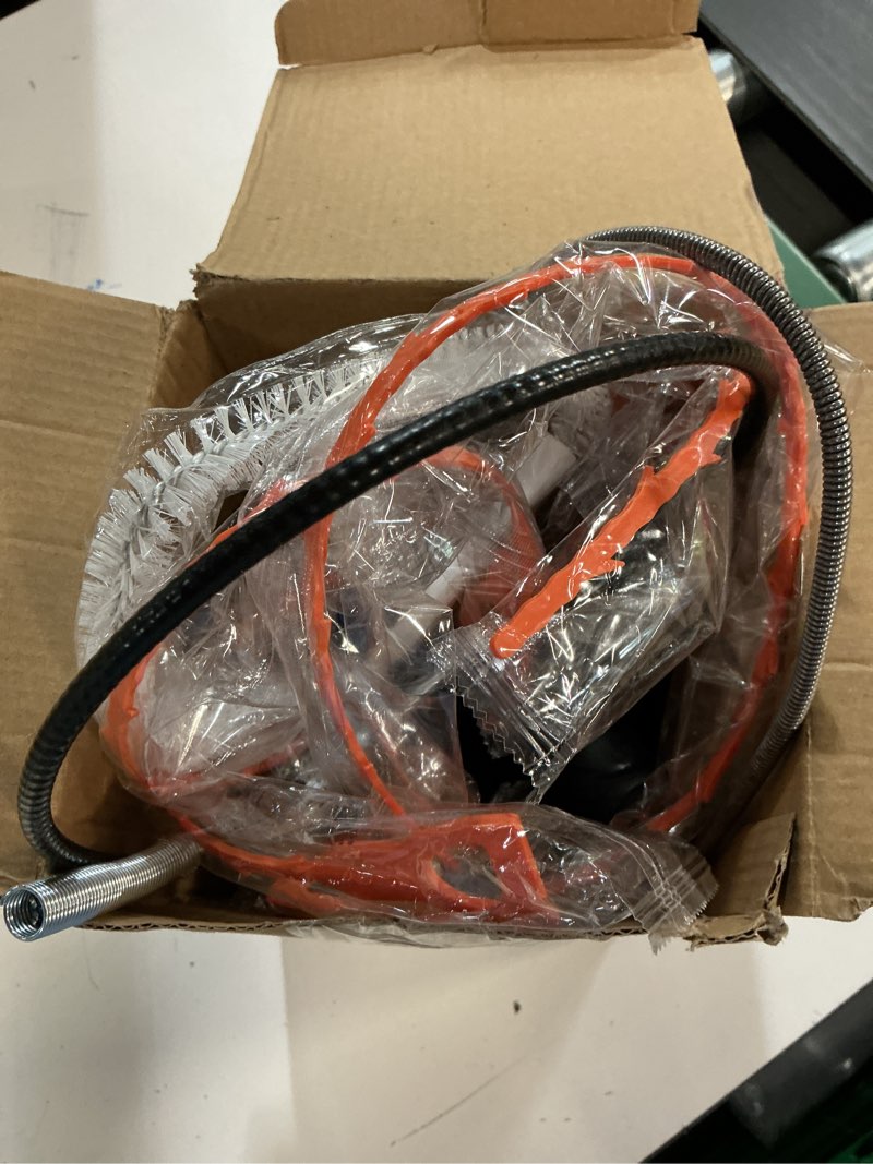 Condition photo showing New/Like New for 33 ft Snake For Drain,Plumbing Snake, Heavy Duty Flexible Hair Clog Remover Drain Snake Tool for Sho (similar no same)