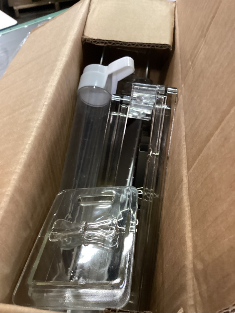 Condition photo showing As Is for 20.5 inch Small Bird Cage, Parrot Cage, Portable Bird Carrier, Travel Carrier Cage for Home, Outing, Pet Clinic, Temporary Placement, for Small Medium Birds(White)