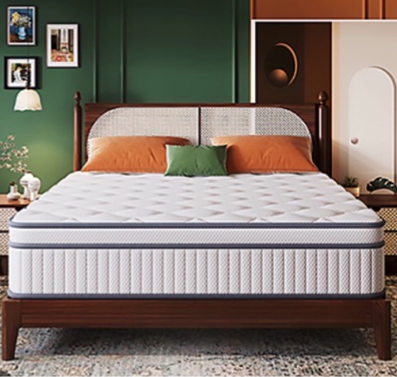 Gsleepee King Size Mattress, 12 Inch King Mattress in a Box, Gel Memory