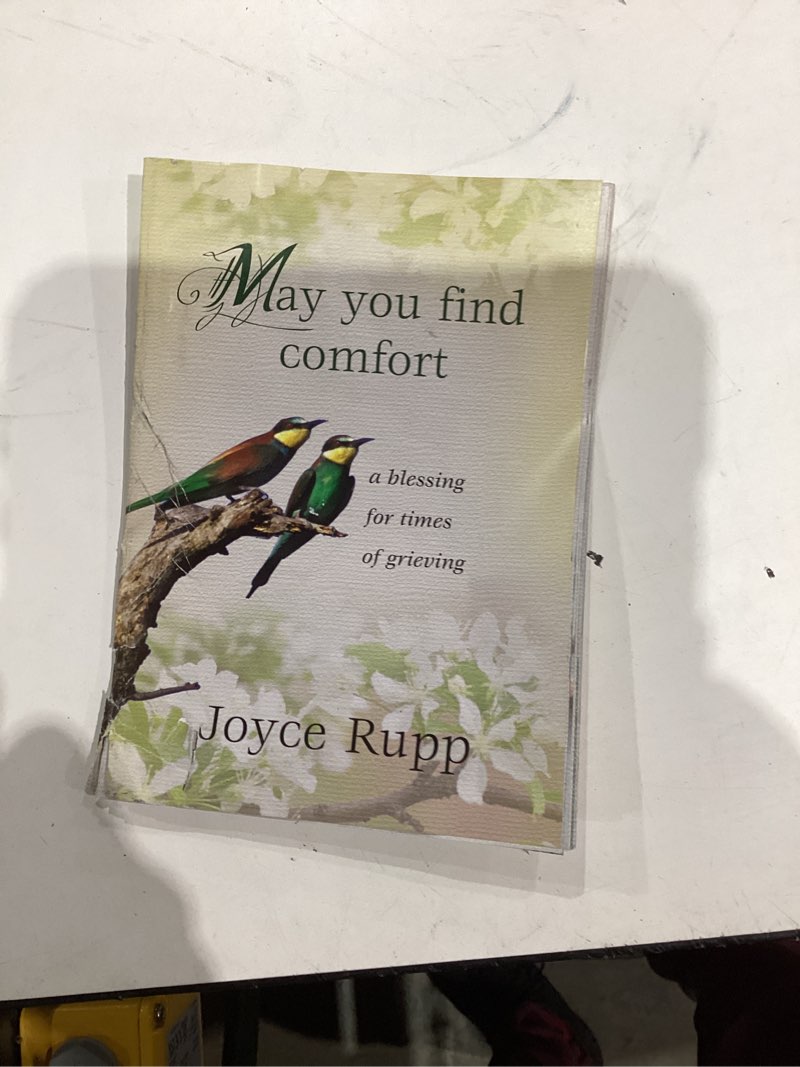 Condition photo showing As Is for May You Find Comfort: A Blessing for Times of Grieving