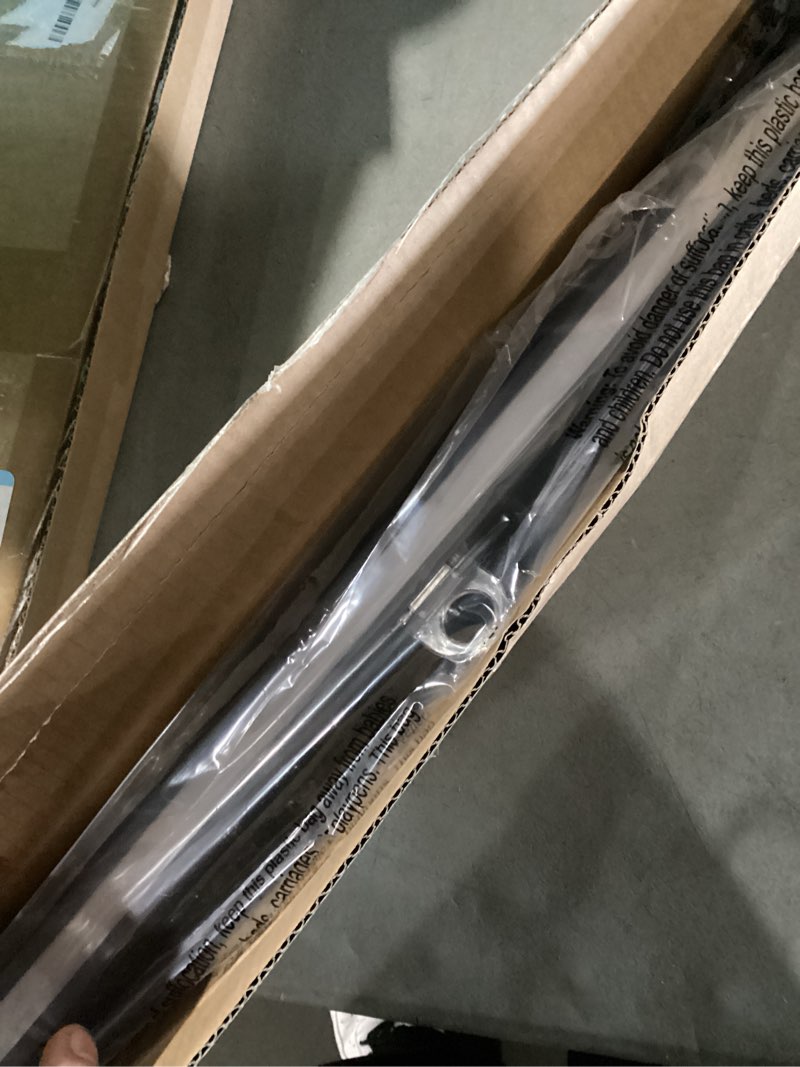 Condition photo showing New/Like New for LazBlinds No Tools No Drill Cordless Cellular Shades, Blackout Light Blocking Honeycomb Shades for Home, Thermal Insulation Blinds for Windows, 20" W x 48" H, Dark Grey Blackout-dark Grey 20" W x 48" H