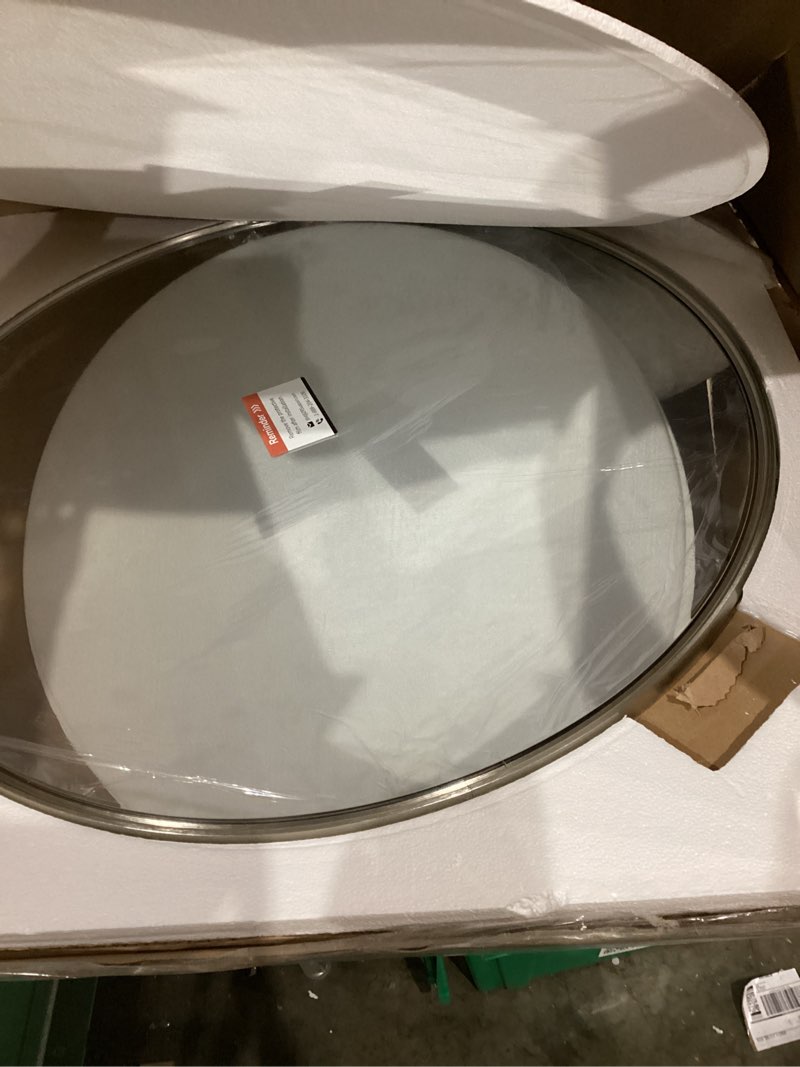 Condition photo showing Good Condition for window mirrors for wall decor, wall mirrors decorative window pane 30 x 40, rectangular metal framed wall mounted mirrors for bedroom, living room, dining room, entryway, bathroom, fireplace black 40"l x 30"w