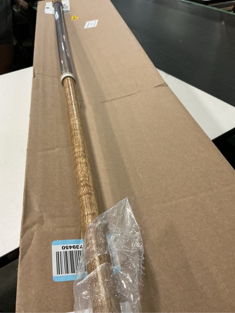 Condition photo showing Good Condition for evergreen 56" solid wood flag pole with holder, anti-wrap tube for 3'x5' flags, wall mounted, residential/commercial