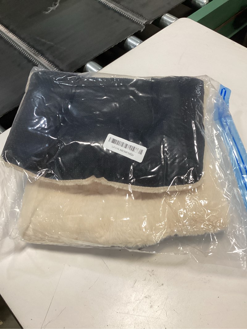 Condition photo showing Good Condition for Crate Beds for Small Dogs Ultra Soft Cat Bed for Indoor Cats Washable & Anti-Slip XS Kennel Pads for Crates 22 Inch Fluffy Comfy Pet Sleeping Mat for Puppy and Kitten,Beige 22"L x 13"W x 2"Th Beige