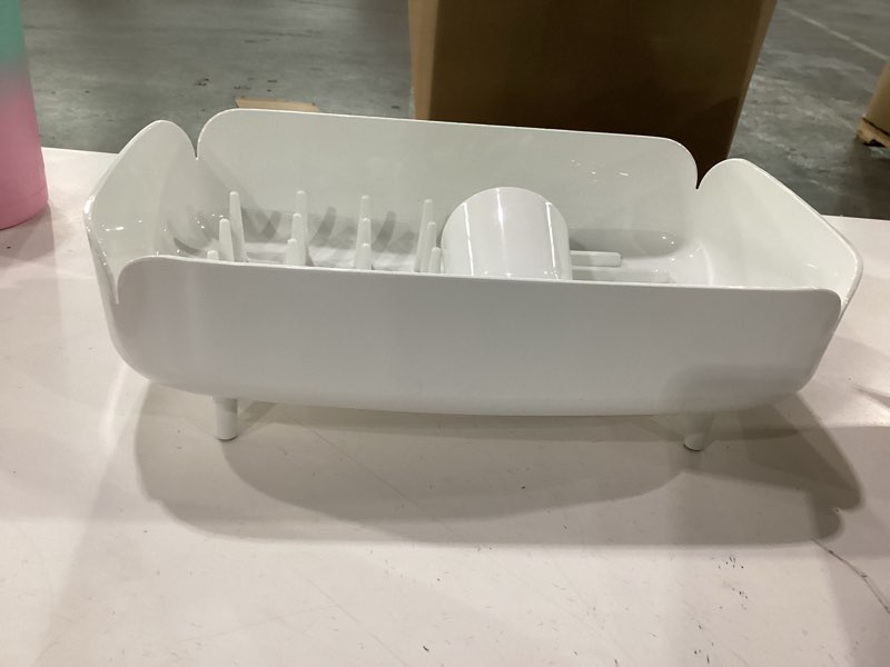 Condition photo showing New/Like New for Cotton white plaastic dish dry rack
