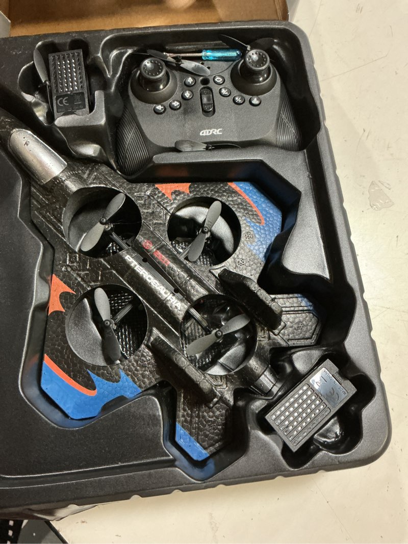 Condition photo showing Good Condition for 4drc v32 foam rc planes with 3 batteries, remote control airplanes for kids adults 8-16, rc drone airplane helicopter jet with light, 360° flip, stunt roll, airplane toy gifts for kids boys adults dark blue-3batteries