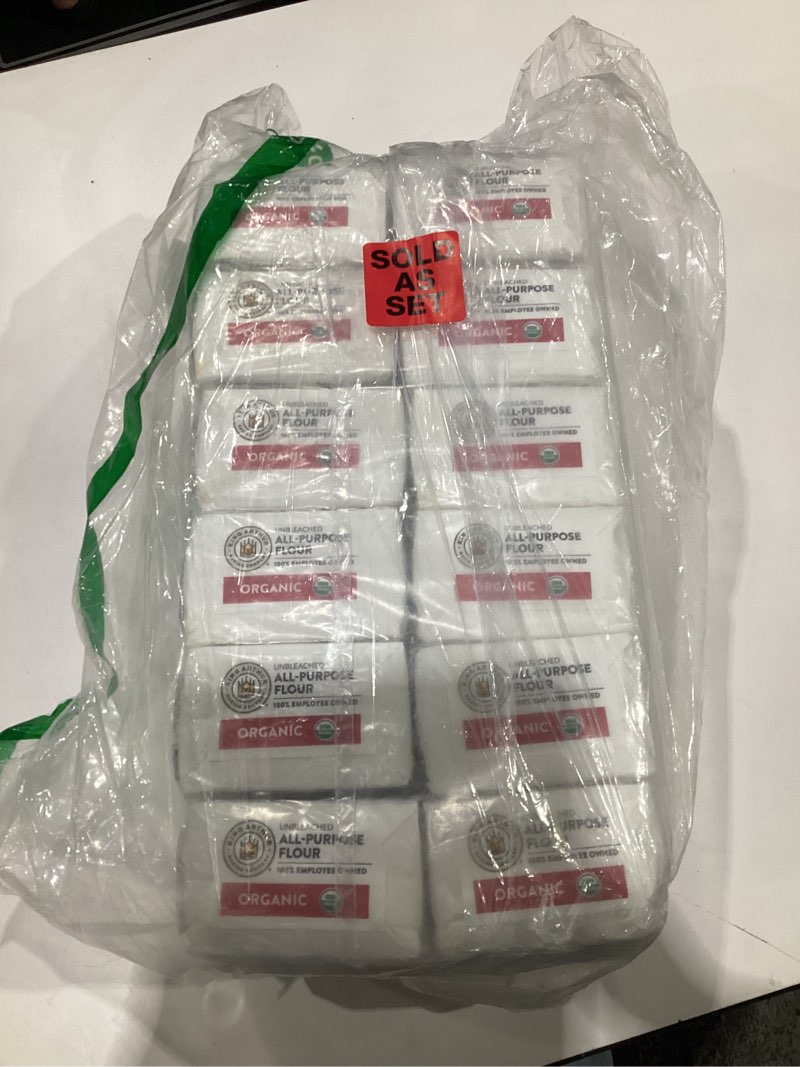 Condition photo showing New/Like New for UNBLEACHED 100% ORGANIC ALL-PURPOSE FLOUR