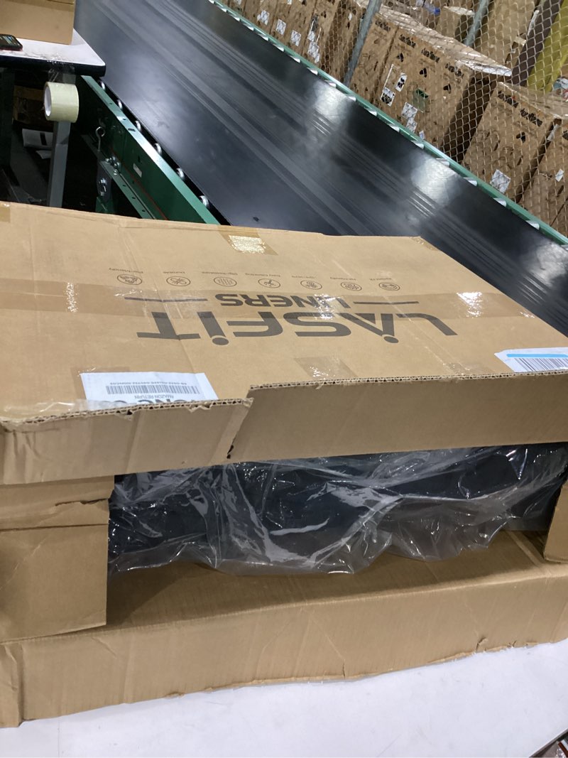 Condition photo showing Good Condition for lasfit floor mats for nissan frontier 2009-2021 king cab (not fit crew cab), all weather tpe custom fit easy clean durable no-curling floor liners for frontier 1st & 2nd row car mats, black 1)for nissan frontier | 2009-2021 | king cab