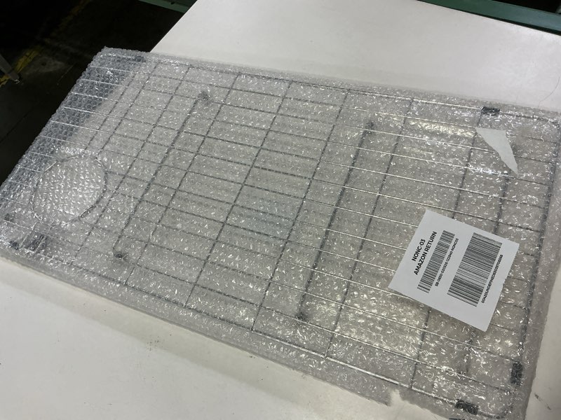 Condition photo showing Good Condition for Protectors for Kitchen Sink, Stainless Steel Sink Protector 28-1/4" x 14-1/4" x 1-1/4", Sinks Grate for Bottom of Kitchen Sinks (28-1/4" x 14-1/4" x 1-1/4")