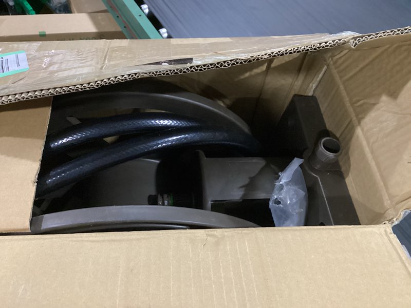 Condition photo showing Good Condition for liberty basics 510 wall mount hose reel, bronze side reel