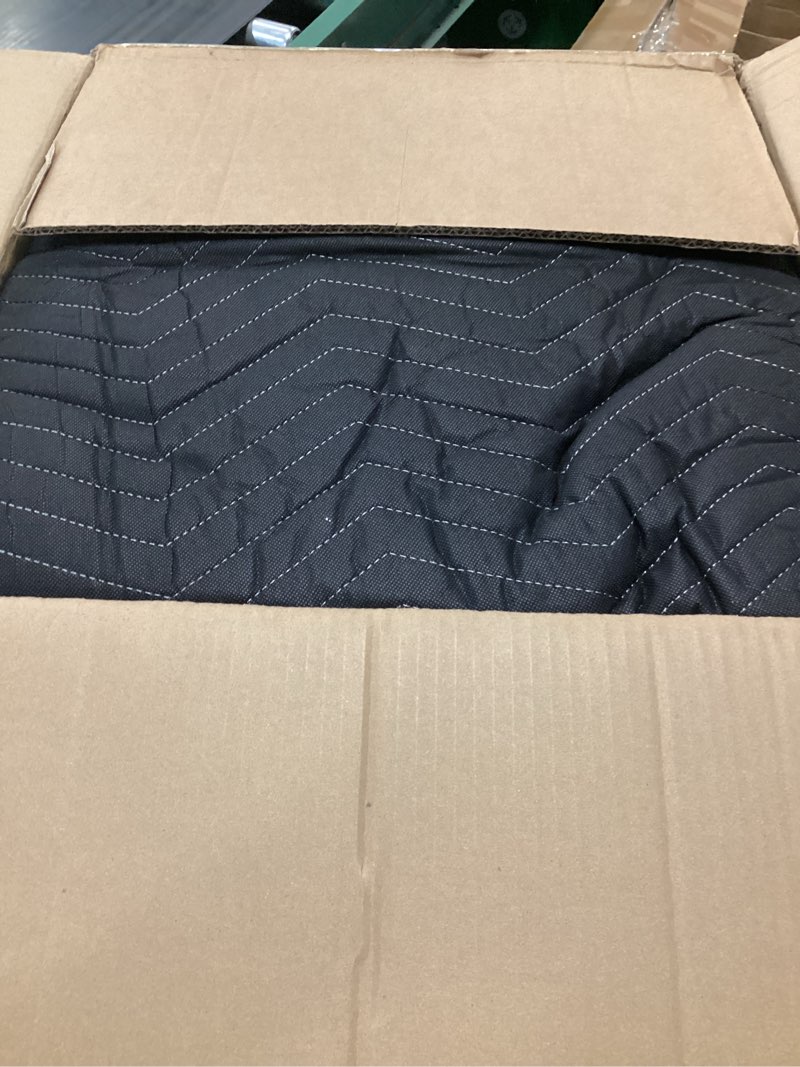 Condition photo showing New/Like New for 2 PCS Large Sound Dampening Blanket,96" x 80" Sound Absorbing Studio,Noise Cancelling Studio Acoustic Blanket/Light Blocker/Moving Curtain 2 PACK