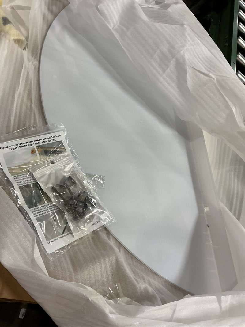 Condition photo showing Good Condition for tredre"cover with confidence" clear polycarbonate window well cover (40" l x 18" w) - uv resistant, debris protection, optimal light transmission for basement and outdoor use