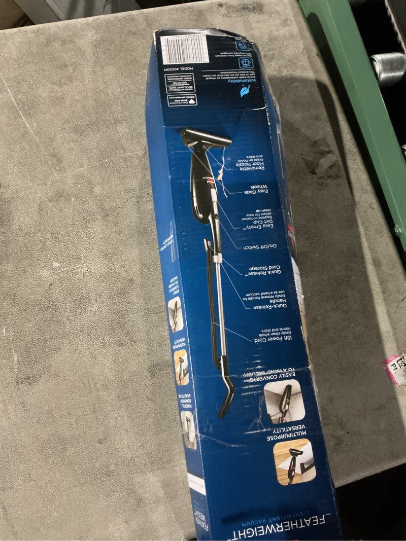 Condition photo showing Good Condition for Bissell Featherweight Stick Lightweight Bagless Vacuum with Crevice Tool, 2033M, Black Featherweight (Black)