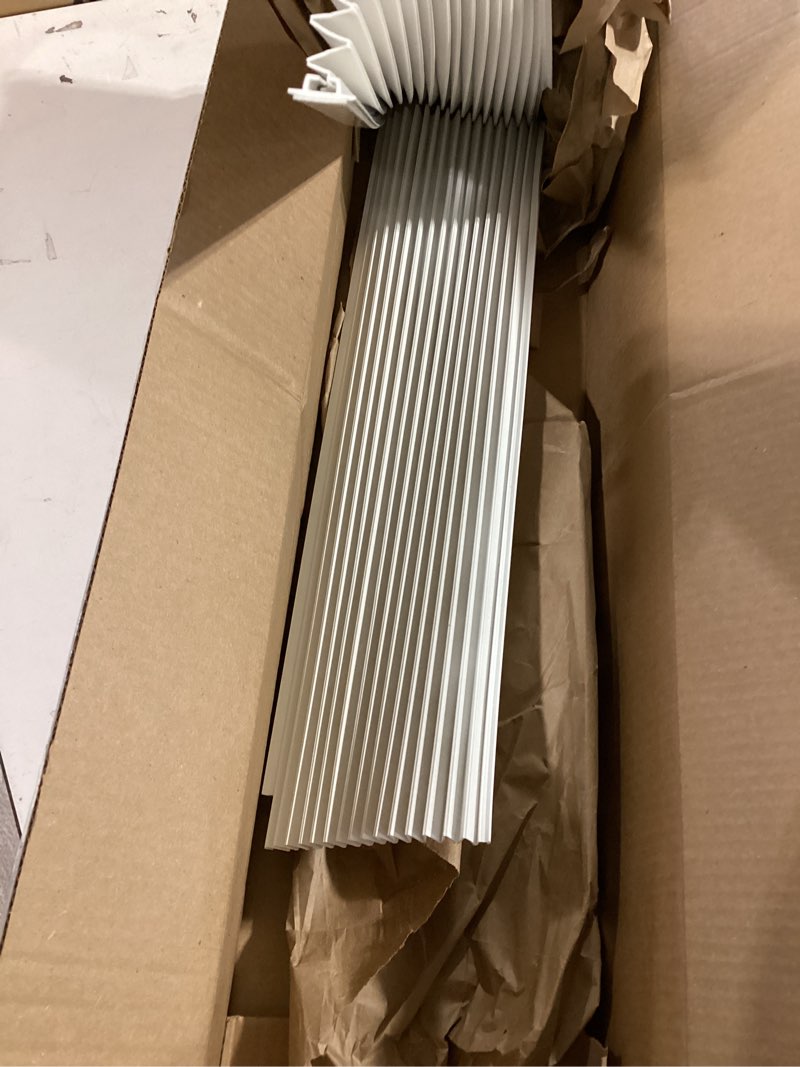 Condition photo showing Good Condition for adjustable air conditioner side panels replacement, compatible with frigidaire window a/c units – replaces 18ffracp01, expands 7–21 in, off-white?2 pack?