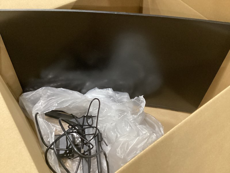 Condition photo showing As Is for SANSUI 27 Inch Curved Gaming Monitor 240Hz, 2K WQHD 1500R Curved Computer Monitor, 120% sRGB, MPRT 1ms, Freesync, HDR, VESA(100 * 100mm),HDMI*2, DP1.4 * 2(DP Cable Included) 27 Inch 2k 240Hz Curved Gaming 27 Inch 2k 240Hz Curved Gaming, NOT TESTED