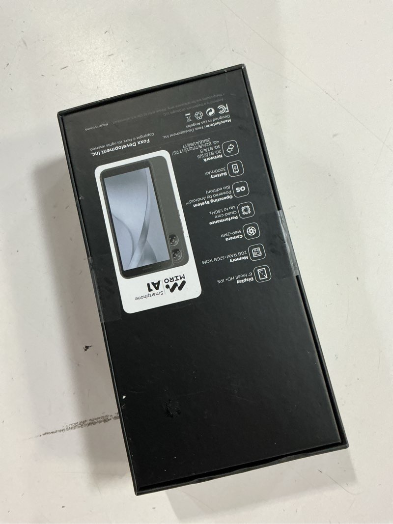 Condition photo showing New/Like New for miro 4g cell phone - new android 14 go edition smartphone, 6" display, 2gb+32gb (256gb expandable), 3000mah battery, 5mp+2mp camera, dual sim, 3.5mm headphone jack(blue)