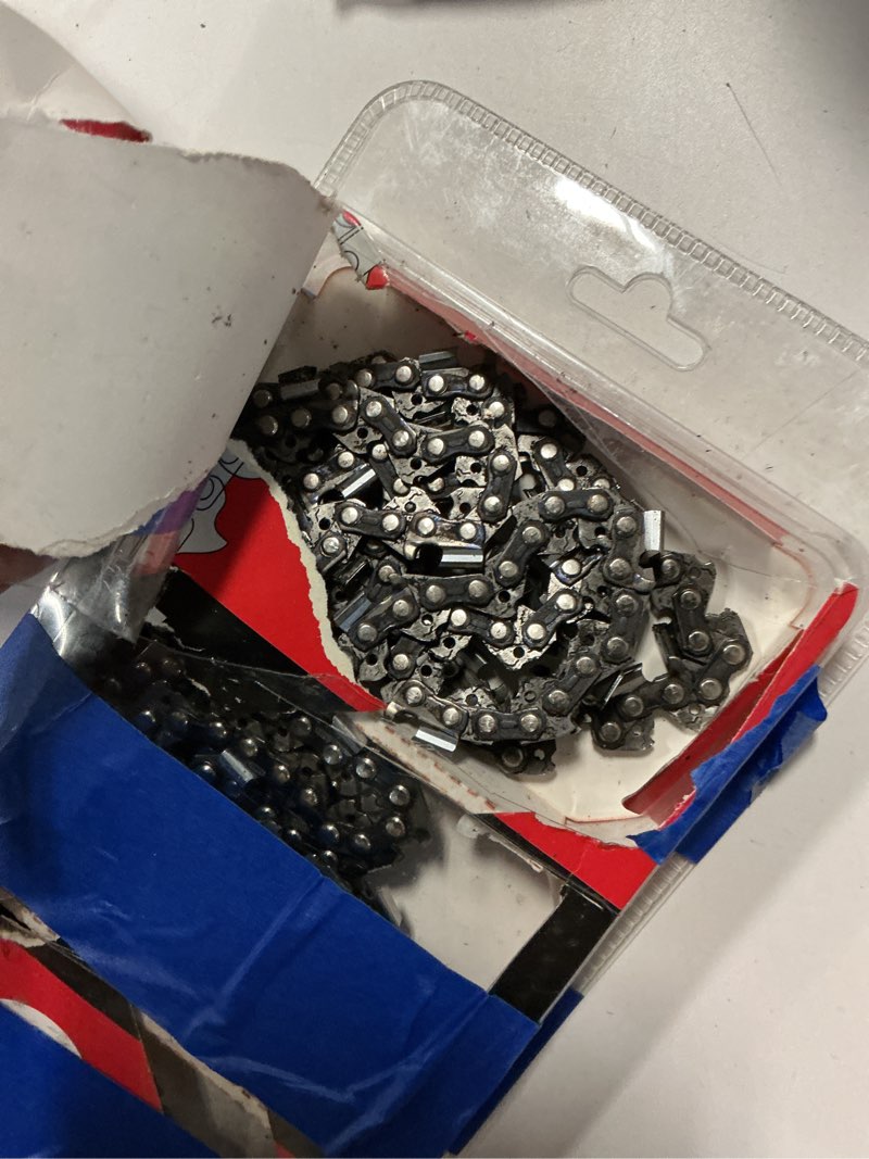 Condition photo showing Good Condition for kakei chainsaw chain 18 inch .325" pitch .050" gauge 72 drive links fits husqvarna 440, echo cs-400, jonsered - 591094872, 20lpx072g, h72 (3 chains) - semi chisel .325" 18" .325" .050" 72dl- german steel *3
