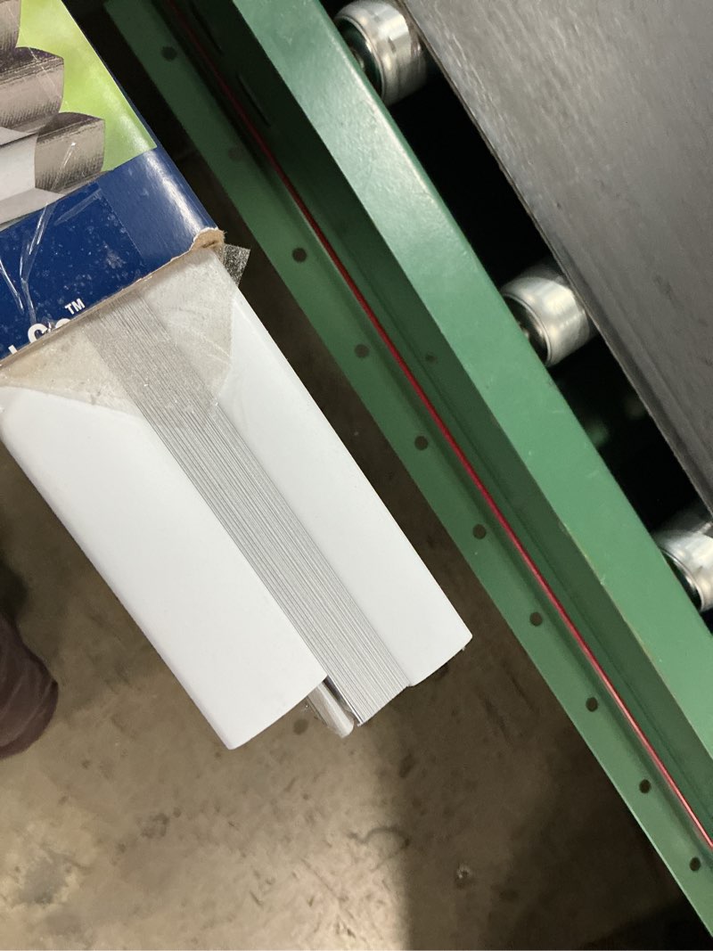 Condition photo showing As Is for levolor custom day night 9/16" cellular shade