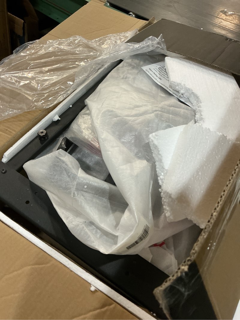 Condition photo showing Good Condition for ax waber universal floor tv stand, portable rolling floor tv mount with wheels, 80 degree swivel height adjustable for 27 to 65 inch lcd led oled tvs, holds up to 88 lbs mobile tv cart black with shelf