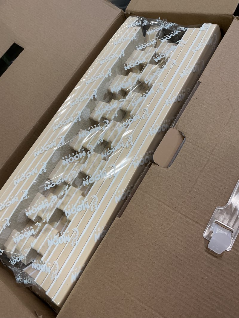 Condition photo showing New/Like New for Upgraded Premium Soft Foam Baby Play Mat – Connectable to Create Larger Play Spaces, 5.5 x 3.9 ft, Easy to Clean, 0.5” Thick – Modern Terrazzo Design for Playrooms and Home Décor Camouflaged Terrazzo