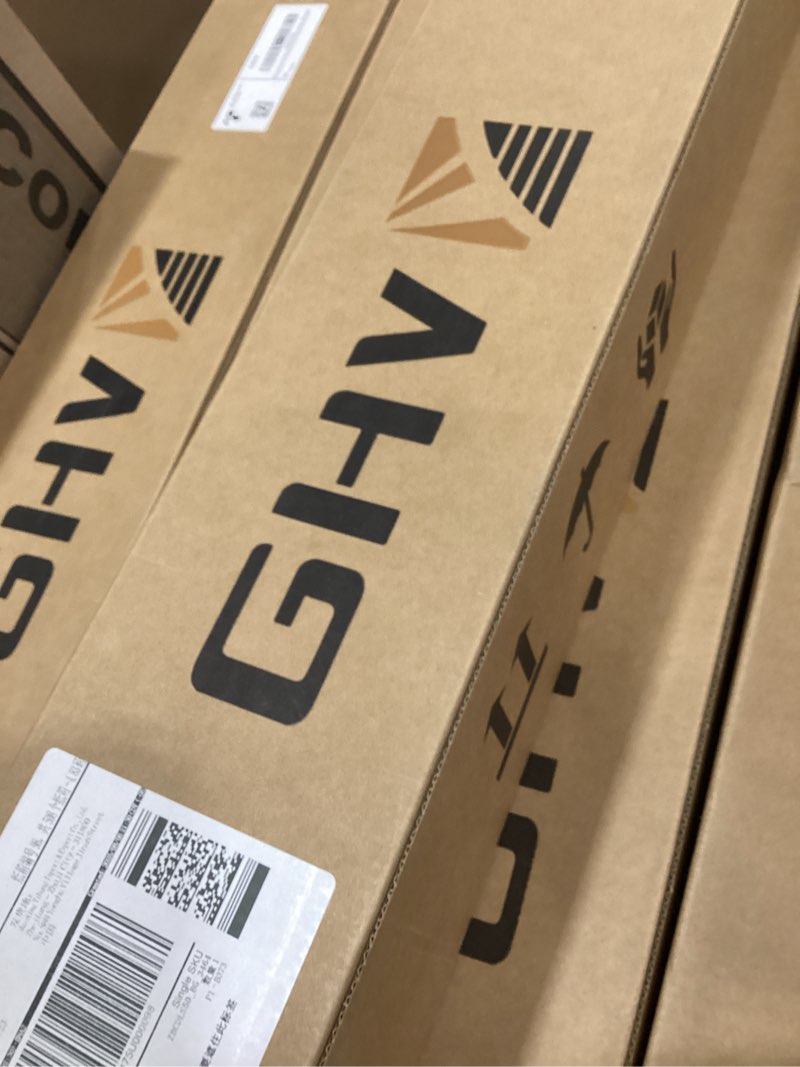 Condition photo showing New/Like New for GHV Cordless Zebra Blinds for Windows Free-Stop Shades Light Filtering Dual Layer Light Control for Day and Night (Beige, 34 in (W) x 64 in (H)) Beige 34 in (W) x 64 in (H)