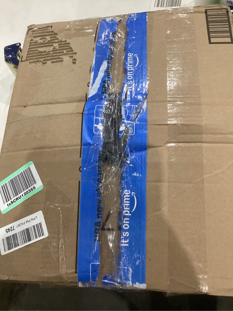 Condition photo showing As Is for Bedsure King Size Comforter Set - Dark Grey King Comforter Set, Soft Bedding for All Seasons, Cationic Dyed Bedding Set, 3 Pieces, 1 Comforter (104"x90") and 2 Pillow Shams (20"x36"+2") King 02 - Dark Grey