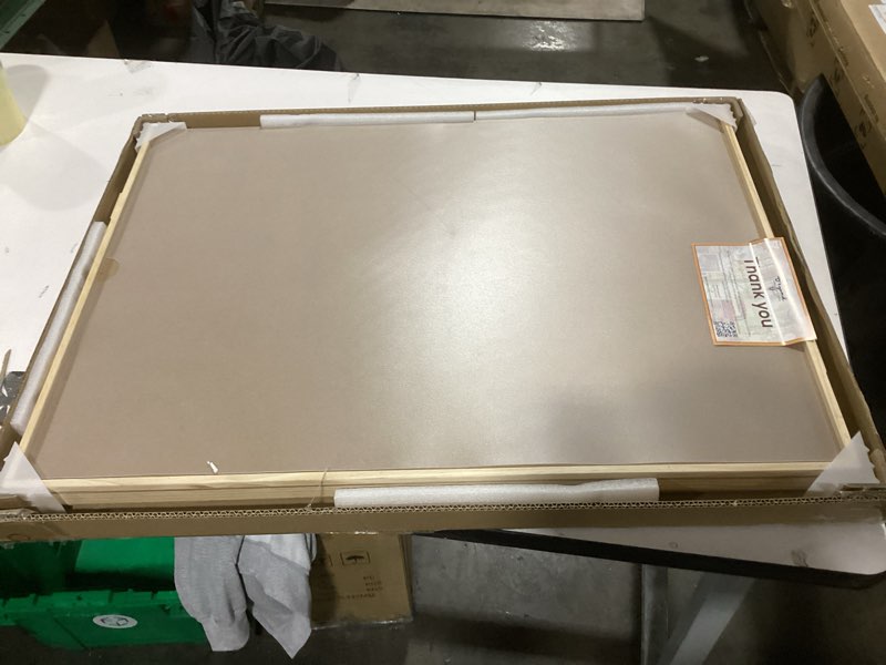 Condition photo showing Good Condition for 1000 Piece Rotating Puzzle Board with Drawers and Cover - 4 Drawers, Wooden Jigsaw Puzzle Table | 30” X 22”| Jigsaw Puzzle Board - Portable Puzzle Tables for Adults and Kids by Beyond Innoventions