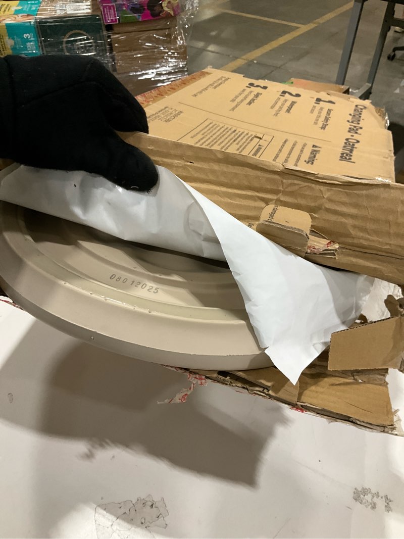 Condition photo showing As Is for Jool Baby Waterproof Baby Changing Pad - Easy to Clean, Lightweight & Portable - Large Foam Cushion for Comfort (Oatmeal)