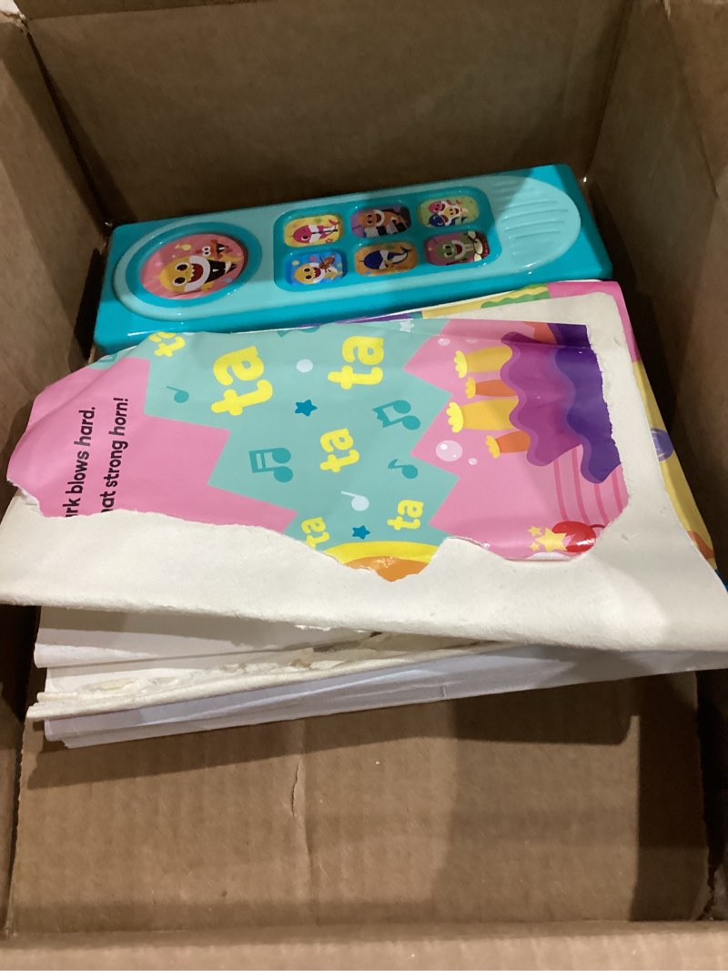 Condition photo showing As Is for Pinkfong Baby Shark Family Orchestra Concert Sound Book - Interactive Musical Learning Book - Ages 1-3